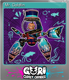 Series 1 - Card 6 of 10 - Mr. Goldfin