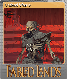 Series 1 - Card 5 of 7 - Undead Warrior