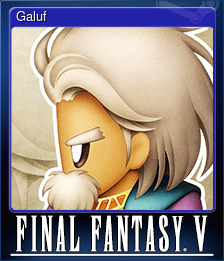 Series 1 - Card 2 of 5 - Galuf