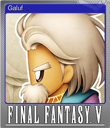 Series 1 - Card 2 of 5 - Galuf