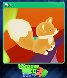Series 1 - Card 4 of 8 - Fox