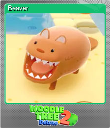 Series 1 - Card 2 of 8 - Beaver