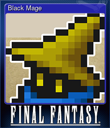 Series 1 - Card 6 of 6 - Black Mage