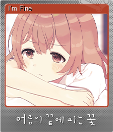 Series 1 - Card 8 of 12 - I’m Fine