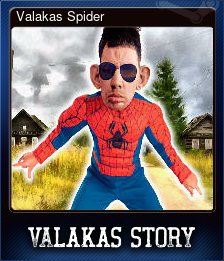Series 1 - Card 5 of 5 - Valakas Spider