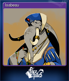 Series 1 - Card 2 of 8 - Isabeau