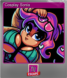 Series 1 - Card 5 of 5 - Cosplay Sonia