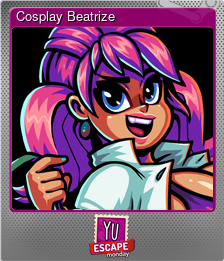 Series 1 - Card 1 of 5 - Cosplay Beatrize