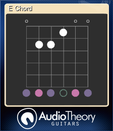 Series 1 - Card 4 of 10 - E Chord