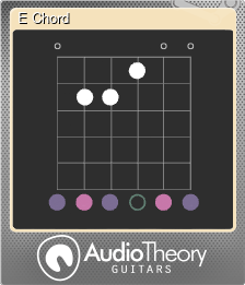 Series 1 - Card 4 of 10 - E Chord