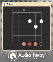 Series 1 - Card 2 of 10 - D Chord