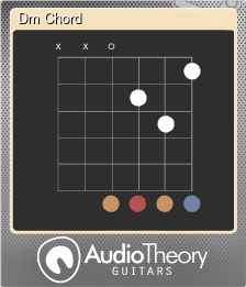 Series 1 - Card 3 of 10 - Dm Chord