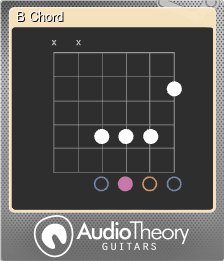 Series 1 - Card 10 of 10 - B Chord