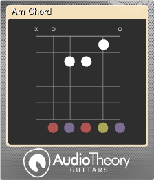 Series 1 - Card 9 of 10 - Am Chord