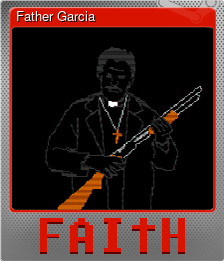 Series 1 - Card 5 of 6 - Father Garcia