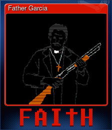 Series 1 - Card 5 of 6 - Father Garcia