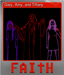 Series 1 - Card 1 of 6 - Gary, Amy, and Tiffany