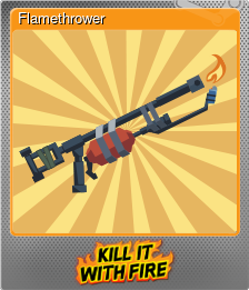 Series 1 - Card 5 of 10 - Flamethrower