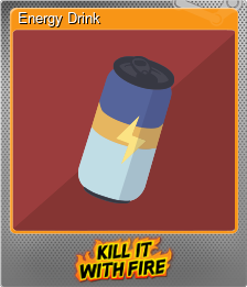 Series 1 - Card 4 of 10 - Energy Drink