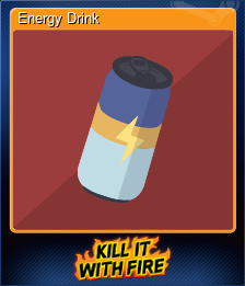 Series 1 - Card 4 of 10 - Energy Drink