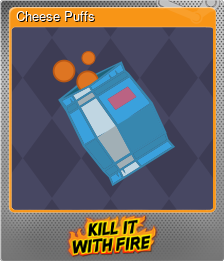 Series 1 - Card 2 of 10 - Cheese Puffs