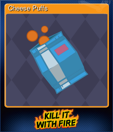 Series 1 - Card 2 of 10 - Cheese Puffs