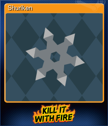 Series 1 - Card 9 of 10 - Shuriken