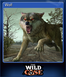 Series 1 - Card 4 of 8 - Wolf