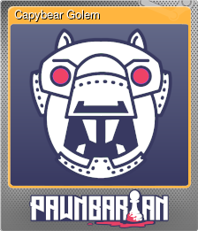 Series 1 - Card 4 of 12 - Capybear Golem