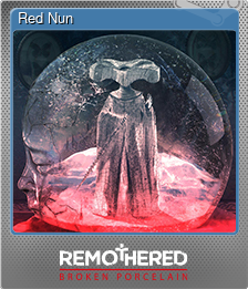 Series 1 - Card 3 of 6 - Red Nun