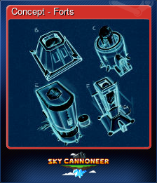 Series 1 - Card 5 of 5 - Concept - Forts