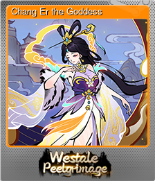 Series 1 - Card 2 of 7 - Chang Er the Goddess