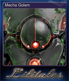 Series 1 - Card 9 of 12 - Mecha Golem