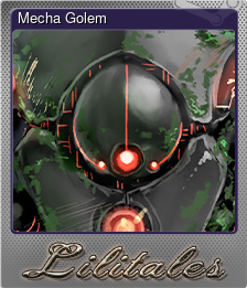 Series 1 - Card 9 of 12 - Mecha Golem