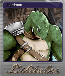 Series 1 - Card 11 of 12 - Lizardman