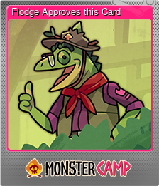 Series 1 - Card 5 of 13 - Flodge Approves this Card