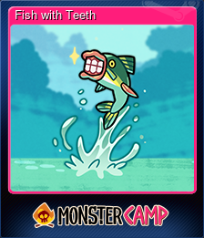 Series 1 - Card 2 of 13 - Fish with Teeth