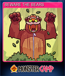 Series 1 - Card 6 of 13 - BEWARE THE BEARS