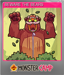 Series 1 - Card 6 of 13 - BEWARE THE BEARS