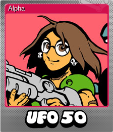 Series 1 - Card 1 of 8 - Alpha