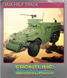 Series 1 - Card 7 of 15 - M3A HALF TRACK