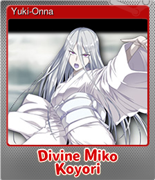 Series 1 - Card 4 of 7 - Yuki-Onna