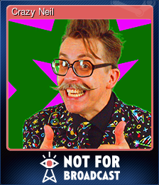 Series 1 - Card 2 of 5 - Crazy Neil