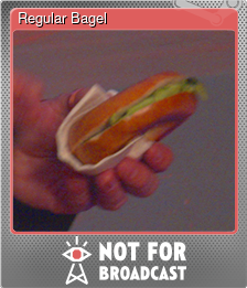 Series 1 - Card 5 of 5 - Regular Bagel