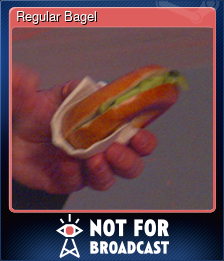 Series 1 - Card 5 of 5 - Regular Bagel