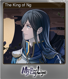 Series 1 - Card 4 of 9 - The King of Ng