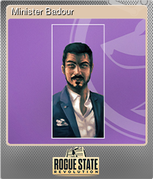 Series 1 - Card 4 of 14 - Minister Badour