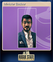 Series 1 - Card 4 of 14 - Minister Badour