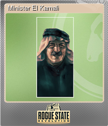 Series 1 - Card 7 of 14 - Minister El Kamali