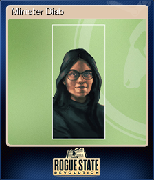 Series 1 - Card 6 of 14 - Minister Diab